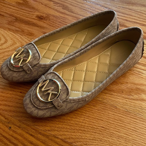 Ballet Flats Mk Moccasin Flats Michael Kors Lillie Moccasin Flat
